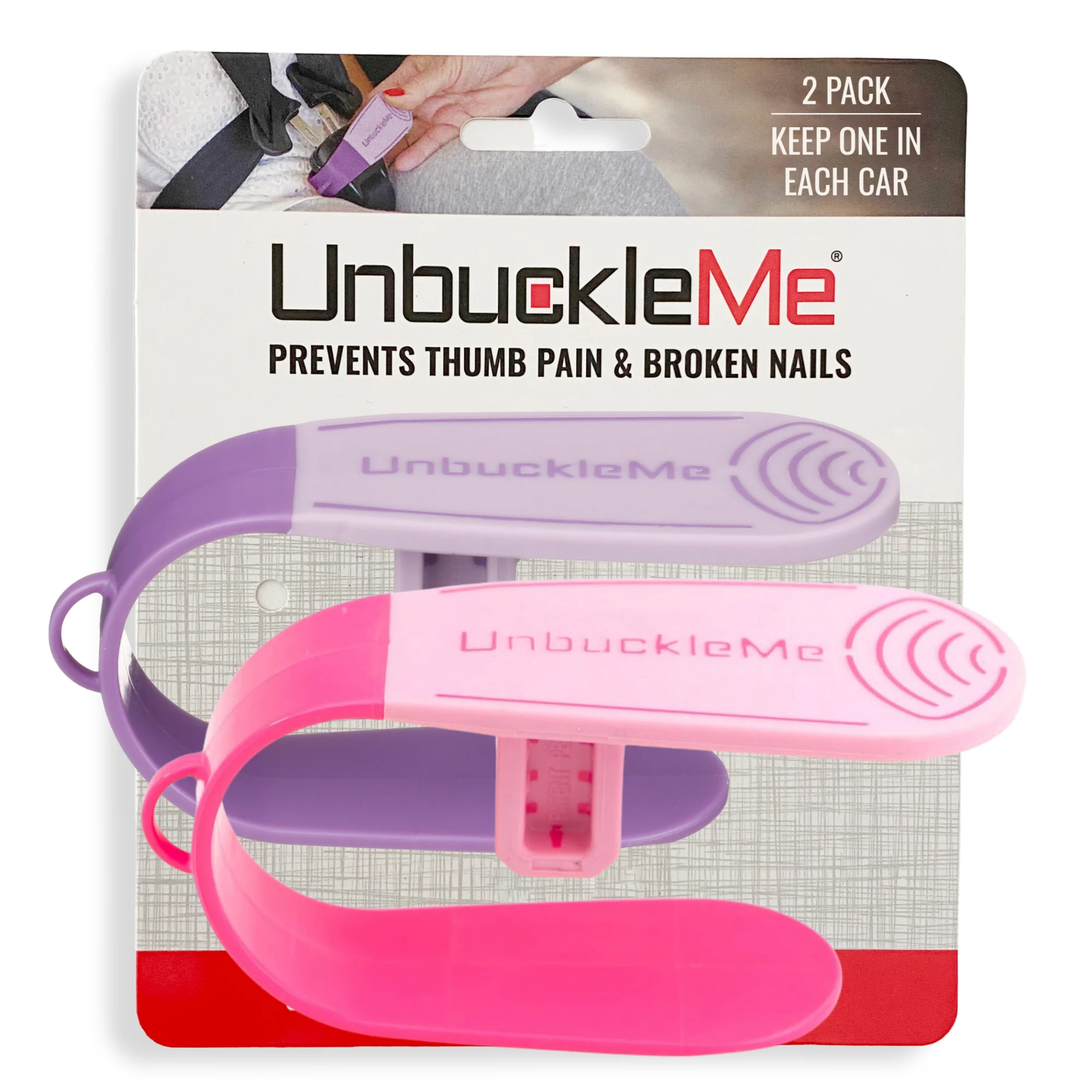 UnbuckleMe Car Seat Buckle Release Tool - Double Packs - Image 3